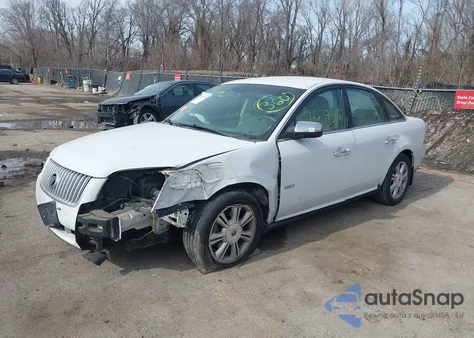 2008 Mercury Sable Premier z USA, uszkodzony, nr VIN 1MEHM42W38G612260